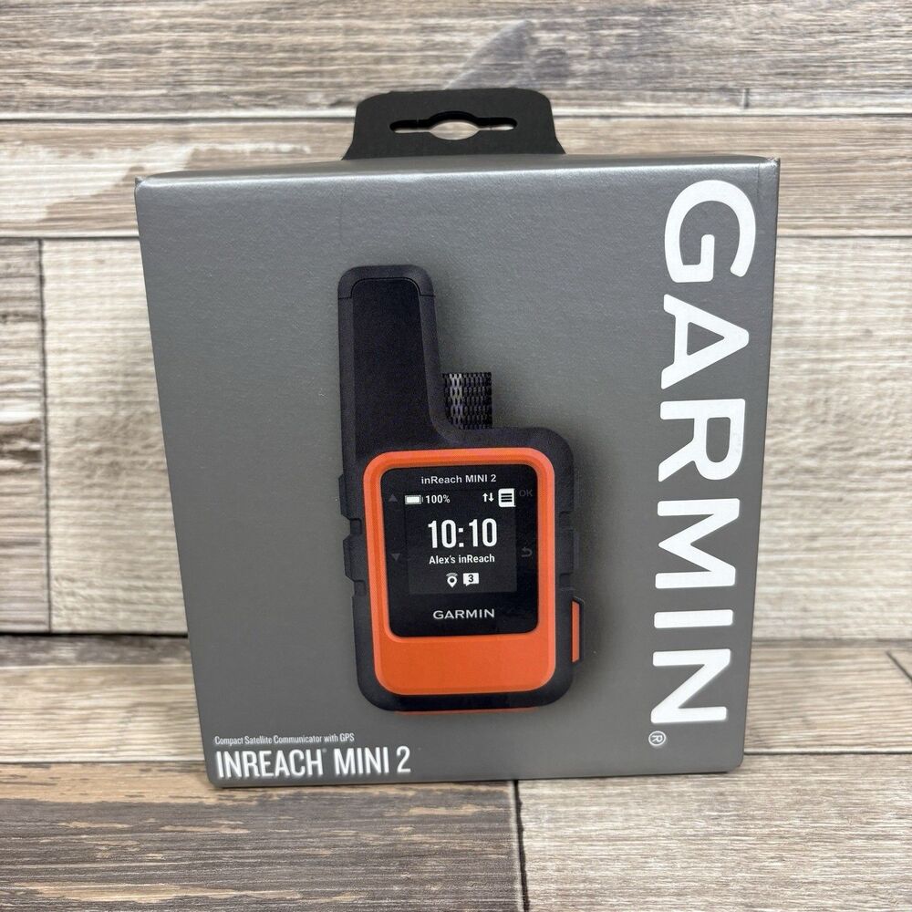 Garmin inReach Mini 2 Iridium Satellite Communicator Flame Red 010-02602-00 NEW!